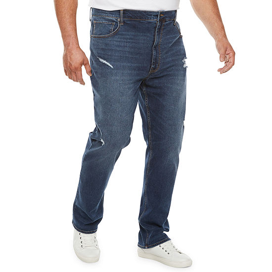 The Foundry Big & Tall Supply Co. Mens Tapered Athletic Fit Jean