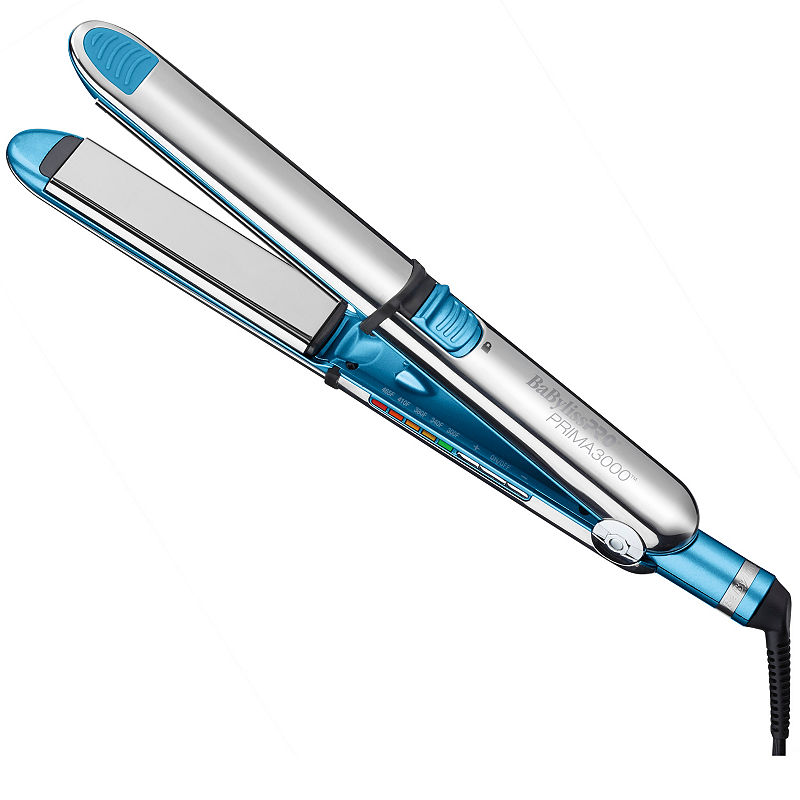 BaBylissPRO Prima 3000 Nano Titanium Flat Iron 1-1/4", from Purebeauty Salon & Spa