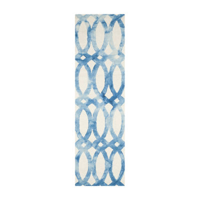 Safavieh Dip Dye Collection Maralyn Geometric Runner Rug JCPenney