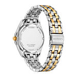 Citizen Corso Womens Two Tone Stainless Steel Bracelet Watch Eo1226-59x