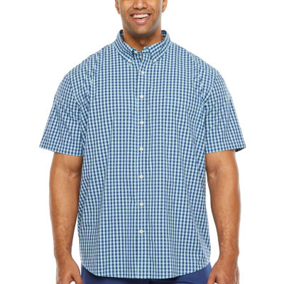 big and tall short sleeve button up shirts