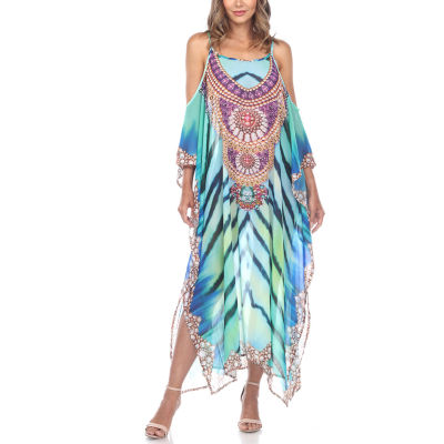 sheer caftan