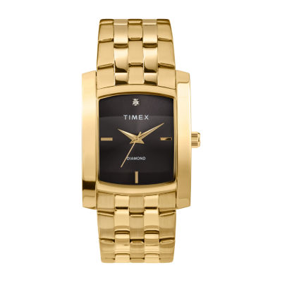 timex gold watch mens