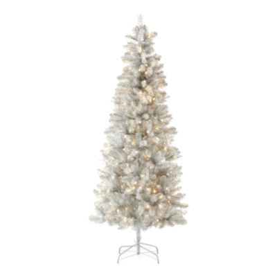 North Pole Trading Co. 7 Foot Interlaken Spruce LED Pre-Lit Christmas Tree