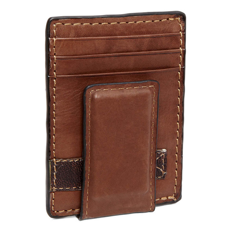 UPC 723765256597 product image for Relic Barea Leather Front-Pocket Wallet with Money Clip | upcitemdb.com