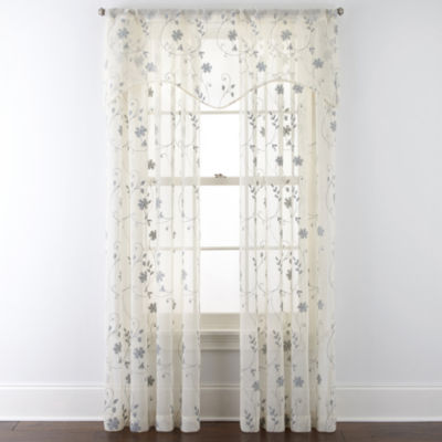 Jcpenney Home Malta Rod Pocket Curtain Panel Jcpenney