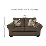 Signature Design by Ashley Nesso Roll-Arm Loveseat