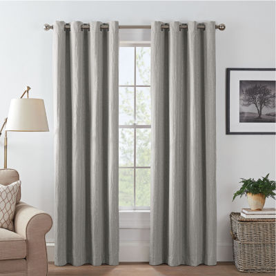 Eclipse Basel Dot Energy Saving Blackout Grommet Top Single