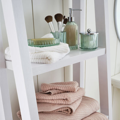 Casual Green Glass Bath Accessories Collection, Color Green JCPenney