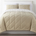 Home Expressions Jersey Diagonal 3-pc. Comforter Set