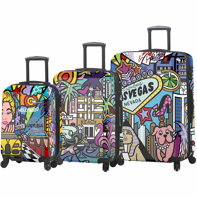 UPC 841795102391 product image for Mia Toro Italy Jozza Life Style 3-pc. Hardside Luggage Set | upcitemdb.com