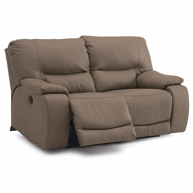 Motion Possibilities Wallace Manual Loveseat, Brown