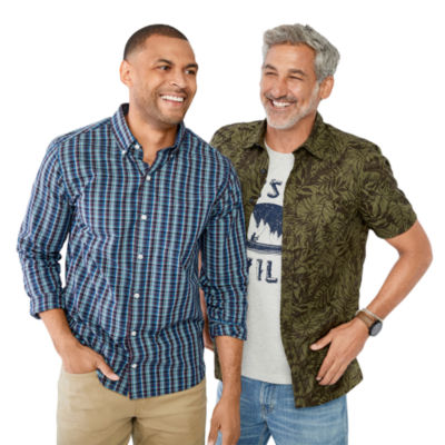 van heusen never tuck shirts