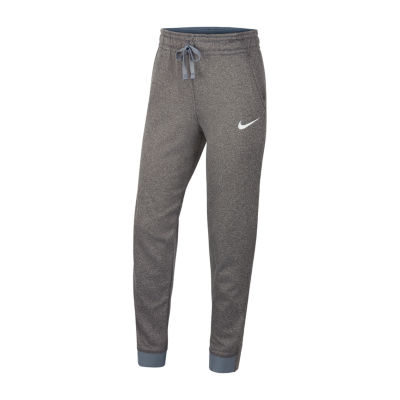 Nike Big Girls Cuffed Jogger Pant, Color: Dk Grey Heather - JCPenney