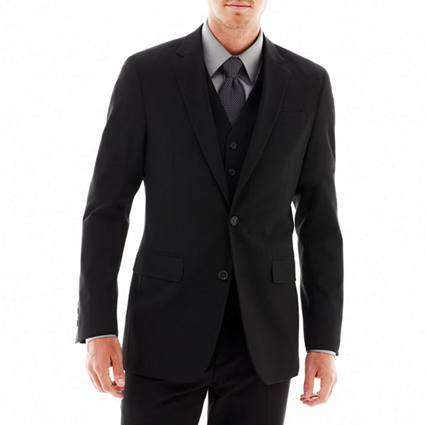 JF J. Ferrar® Stretch Gabardine Suit Jacket - Classic Fit