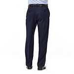 Haggar® eCLo™ Stria Classic Fit Flat Front Dress Pants