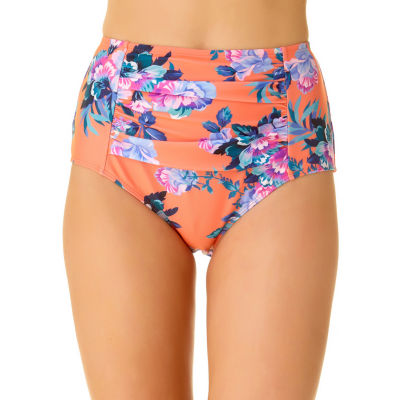 jcpenney high waisted swim bottoms