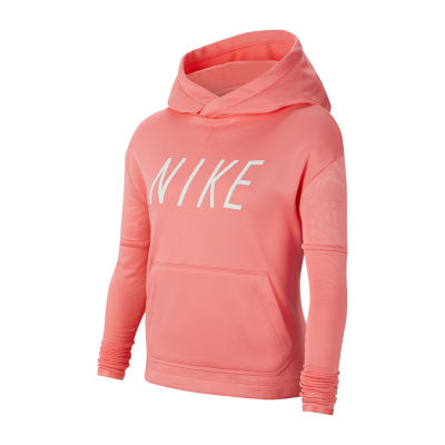 Nike Hoodie-Big Kid Girls, Color: Pink 