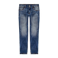 37 in. La Redoute Collections Big Boys Slim Fit Jeans for Fuller Fit 3-12 Years Blue Size 3 Years 