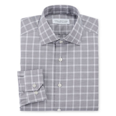men's spread collar dress shirts