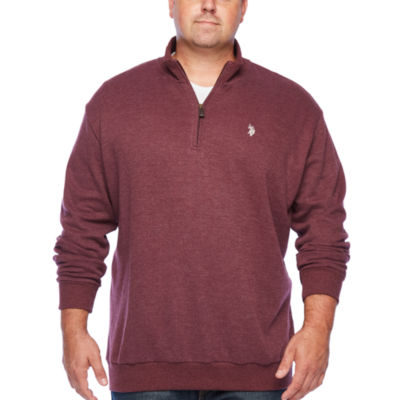 us polo assn quarter zip pullover