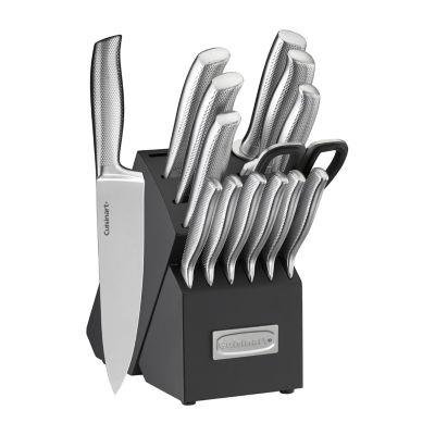 Cuisinart German Steel 15pc. Knife Block Set, Color Stainless Steel