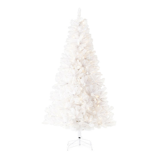 North Pole Trading Co. 7 Foot Vail Spruce LED Pre-Lit Christmas Tree
