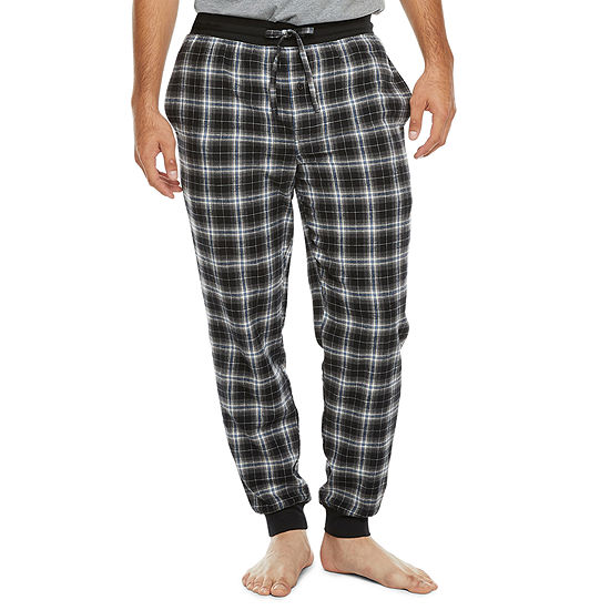 St. John's Bay Mens Flannel Jogger Pajama Pants - JCPenney