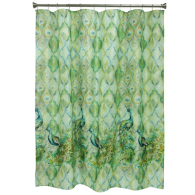 Bacova Guild Peacock Shower Curtain Color Multi Jcpenney