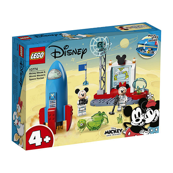 Lego 4+ Mickey Mouse & Minnie Mouse'S Space Rock 10774 (88 Pieces)