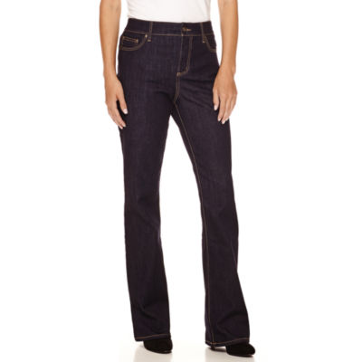 st john's bay petite bootcut jeans