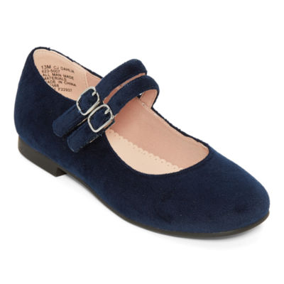 little girl navy blue mary jane shoes