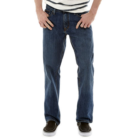 Arizona Mens Original Straight Fit Jean, 40 34, Blue