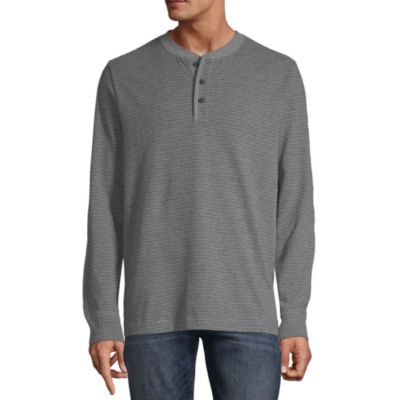 Bay Sueded Mens Long Sleeve Stretch 