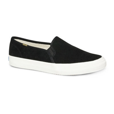 keds black slip on