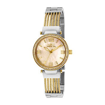 Invicta Bolt Womens Two Tone Stainless Steel Bracelet Watch 29141
