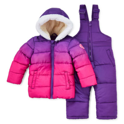 Girls Heavyweight Ombre Snow Suit