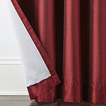 JCPenney Home Malone Blackout Rod Pocket Single Curtain Panel