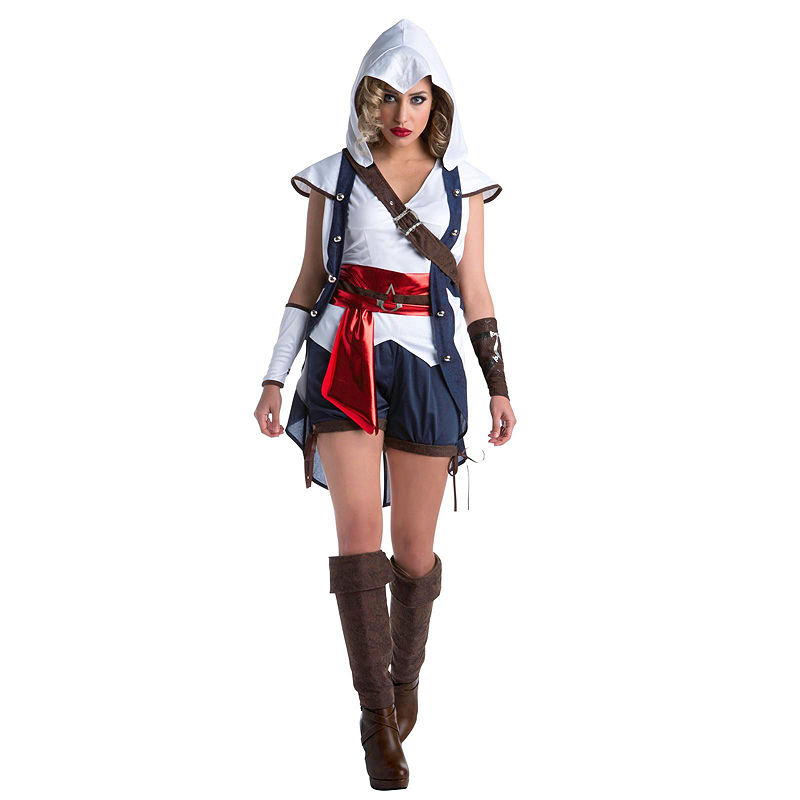 Buyseasons Assassins Creed 5-Pc. Dress Up Costume Womens, Girls, Size Medium