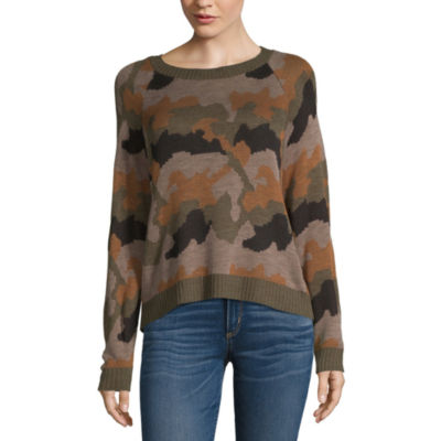 camouflage sweater womens