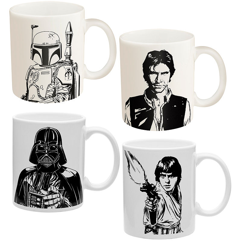 UPC 707226840051 product image for Star Wars 4-pc. Coffee Mug | upcitemdb.com