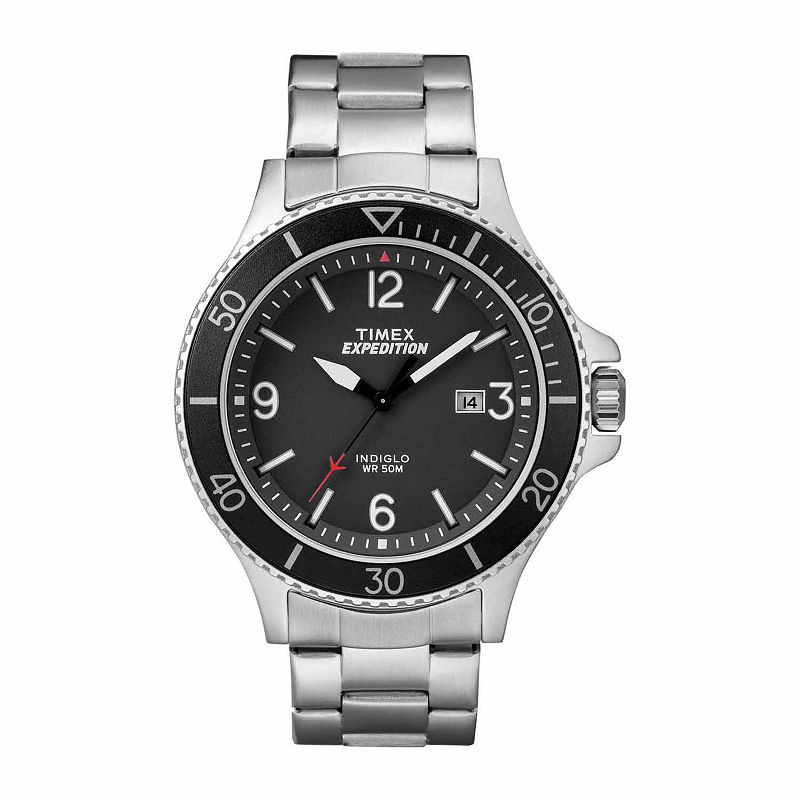 Timex Expedition Ranger Mens Silver Tone Bracelet Watch-Tw4b109009j