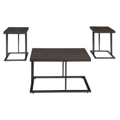 Signature Design by Ashley® Coffee Table Set, Color Bronze Finish