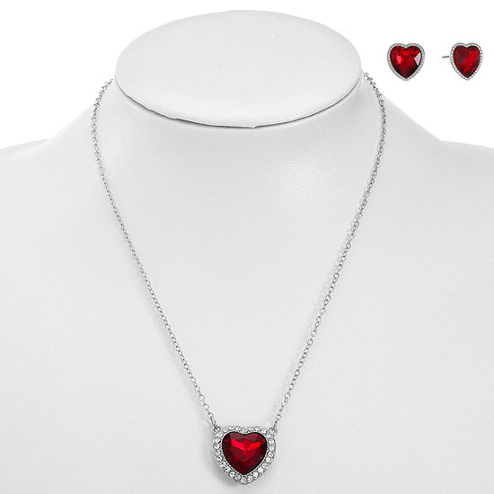 Monet Jewelry 2-pc. Heart Jewelry Set