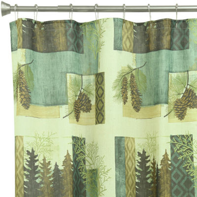 Bacova Westlake Shower Curtain Color Multi Colored