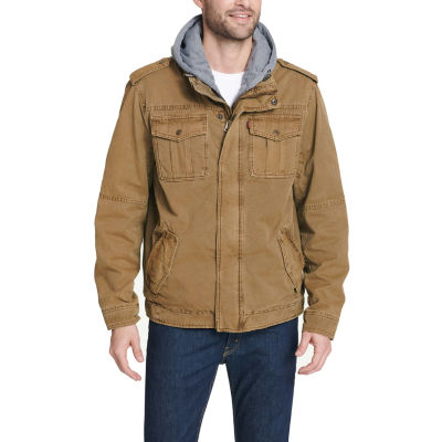 levi's sherpa lined military jacket