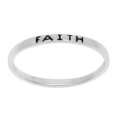 itsy bitsy™ Sterling Silver Faith RingJCPenney