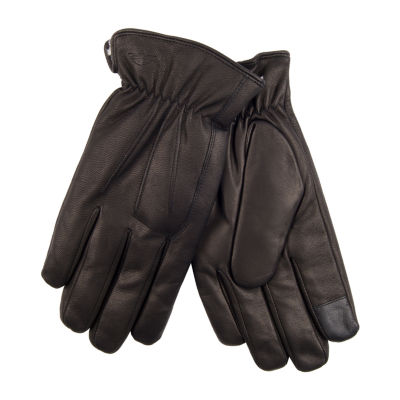 dockers intellitouch leather gloves