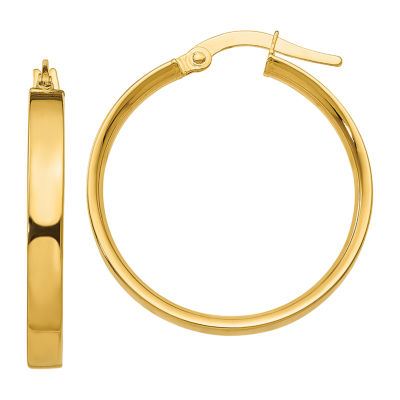 Made in Italy 14K Gold 21mm Hoop Earrings - JCPenney