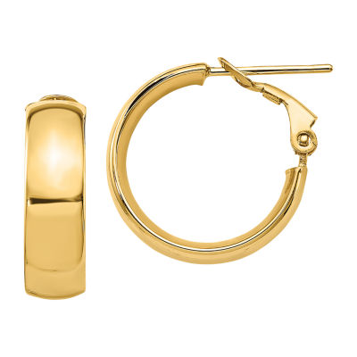 Made in Italy 14K Gold 20mm Hoop Earrings JCPenney